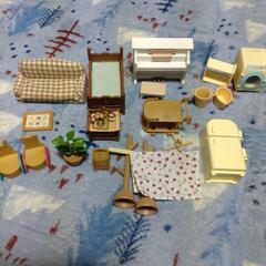 シルバニアファミリー　人形、小物セットの画像