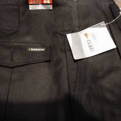 寅壱　作業ズボン黒　未使用タグ付き　WORK WEARの画像
