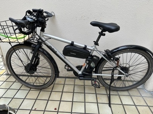 【明日まで値下げ】PELTECH(ペルテック) TDA-712Lplus 電動アシストクロスeバイク 27.5インチ 外装7段 フル装備