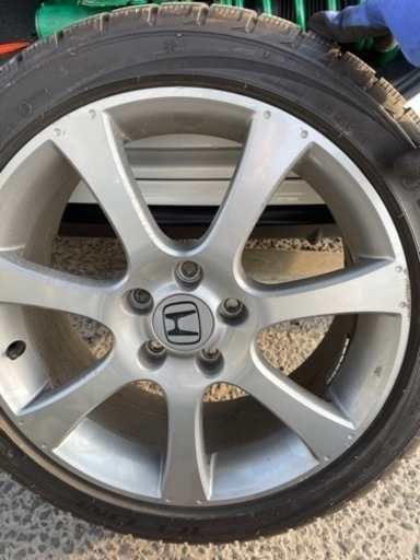 オデッセイRB1 18インチ純正ホイール スタッドレス付バリ溝