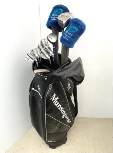 SOLD OUT！◆Mizuno ミズノ PRESAGE Navigator 他◆ゴルフクラブ 全13本 セット＋ Munsing wear バッグ＋付属品多数