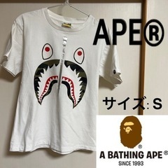 【入手困難】A BATHING APE エイプTシャツ S シャ...