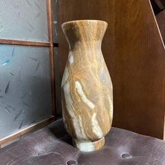 受け渡し決定　高級大理石の花瓶　フラワーベース