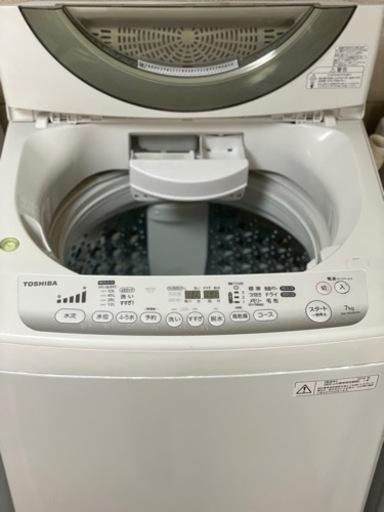 送料・設置込み　洗濯機　7kg TOSHIBA 2014年
