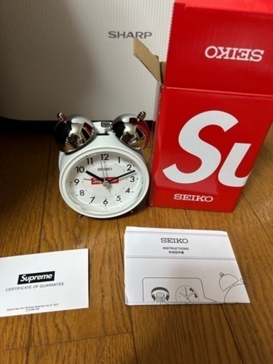 supreme シュプリーム SEIKO セイコー 時計 白 supreme