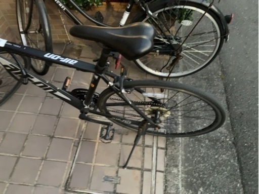 クロスバイク 黒