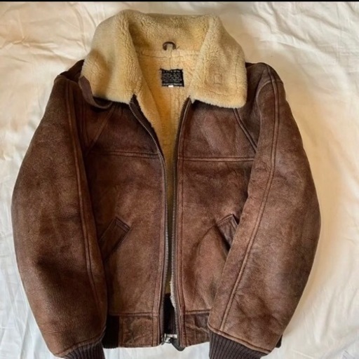 シェーリング type b-6 ムートン(本革)フライトジャケット(40)