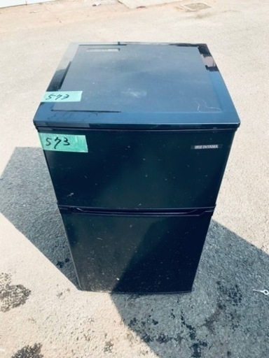 ✨2020年製✨573番 アイリスオーヤマ✨冷凍冷蔵庫✨IRSD-9B-B‼️