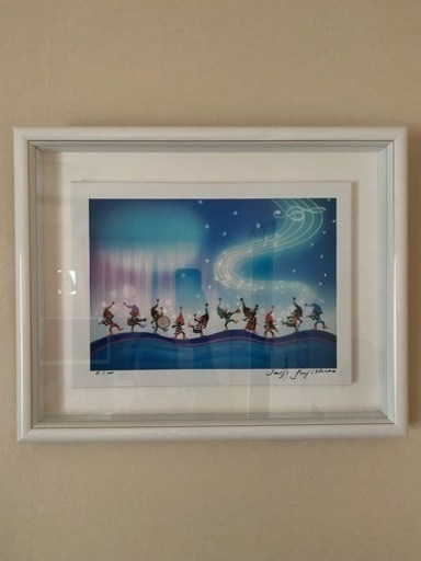 藤城清治　こびとの音楽隊　ジクレー版画