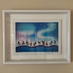 藤城清治 こびとの音楽隊 ジクレー版画