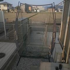 受け渡しが決まりました。野球用のネット