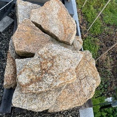 石材　飛石　敷石　ガーデン　庭　庭園　石材　錆石　OGS