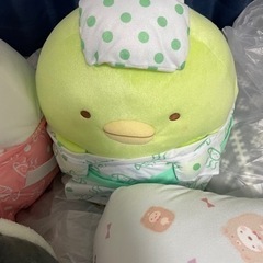 【相談中】すみっコぐらし　ビッグぬいぐるみとロングクッションの画像