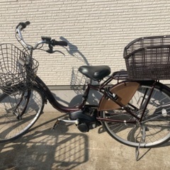 中古電動自転車　ブリヂストン　アシスタファインDX 大容量バッテ...