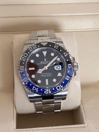 ロレックス　GMTマスター　126710BLNR オイスター　未使用　2023.3月ギャラ