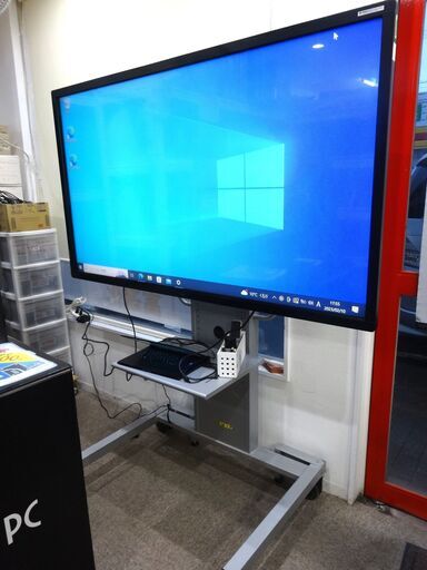 【スタンド付き】65インチ タッチパネル対応モニタ LCD-E651-T 【大型サイズ】引き取り限定