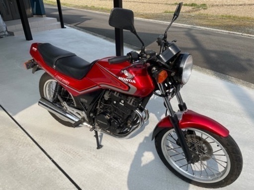 全国配送可能　希少車　1983年式　cbx250rs   自賠責6年8月