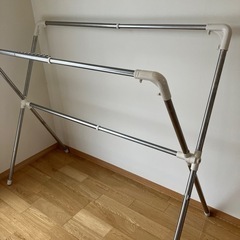 ハンガーラック　洗濯物干　X型