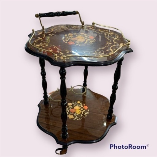 【引取り限定】イタリア製 ティーワゴン