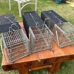 害獣及び野良猫捕獲器の画像