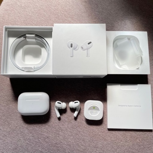 AirPods Pro第一世代 MWP22J/A 付属品未使用 ケース付き Apple エアポッズ