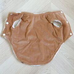 新品　モコモコくまさんベスト　暖かいベスト　クマ　白　M 小型犬　チワワ トイプー　ダックスフンド　パピーの画像