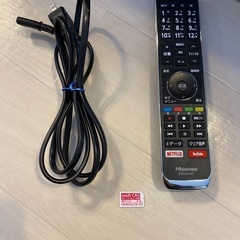 Hisense 4k テレビ　43型　動作品の画像