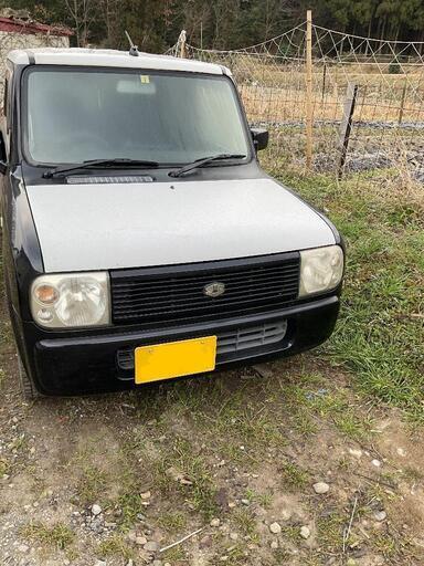 スズキラパン平成14年式白黒ツートン (ジャックオニール) 亀岡の