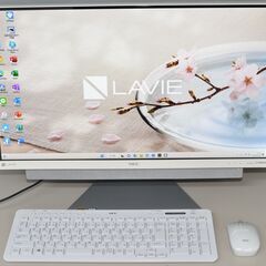 中古美品 一体型パソコン NEC DA770/K 新品爆速SSD...