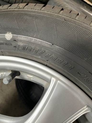 165／70R13 5J×13 100-4H off +36