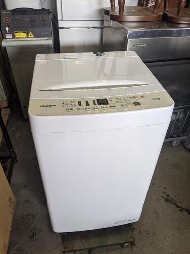 Hisense　ハイセンス　全自動洗濯機　HW-T55D  5.5kg 2021年製