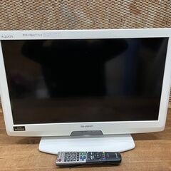 SHARP AQUOS テレビ 24型 LC-26V5 引き取り限定