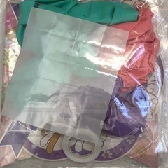 シナモロール　誕生日　飾り付け　パーティー　セット　サンリオ　ガーランドの画像