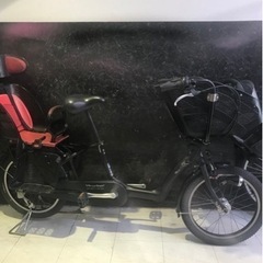 電動ではありません子乗せ自転車 20インチのブリヂストンアンジェリーノ軽整備、軽清掃済みですの画像