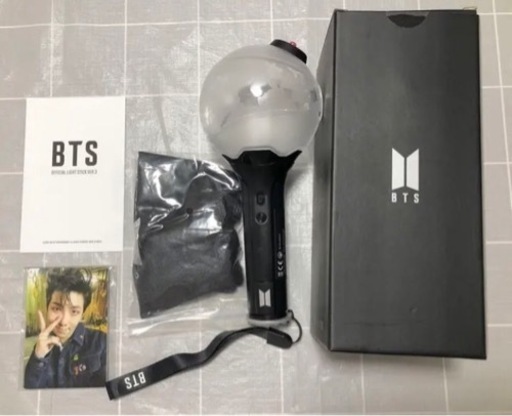 BTS 防弾少年団 アミボム ペンライトver1.2.3 トレカ有