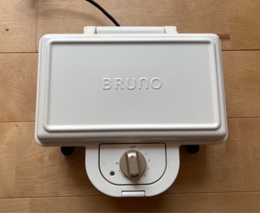 BRUNO ホットサンドメーカー ダブルホワイト