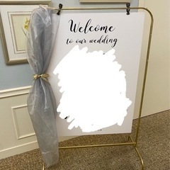 コッパースタンド 結婚式 ウェルカムスペース IKEA ハンガーラック
