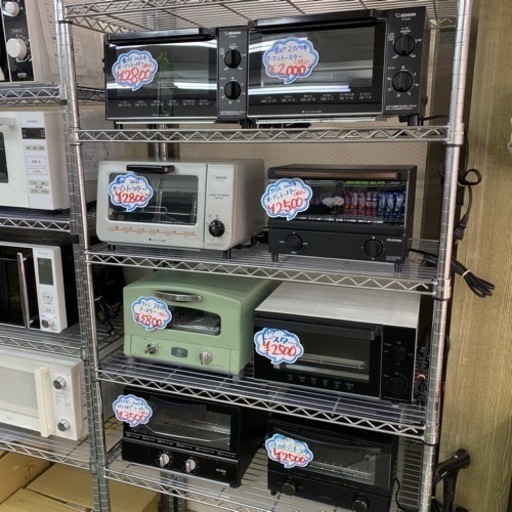 【激安】トースター 多数ございます！税込2,000円 〜♪ ♪ リサイクルショップバンビ