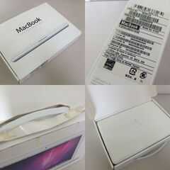 Apple MacBook ICES-003 2009年製 ノートPC パソコン マックブック ホワイト 札幌市 屯田店の画像