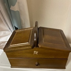 レトロ裁縫箱　裁縫　収納　