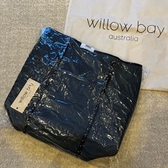 ウィローベイ Willow Bay ネオプレン トートバッグ　A4 チャコールの画像