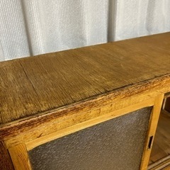 昭和レトロ 食器棚 アンティーク の画像