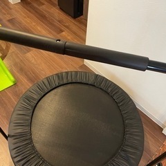 トランポリン　補助手すり付きの画像