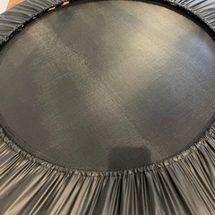 トランポリン　補助手すり付きの画像