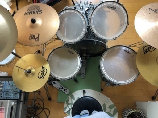 TAMAsuperstarドラムセット