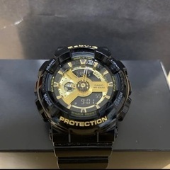 ☆値下げしました☆ CASIO  Baby-Gブラックゴールドの画像