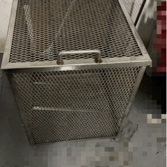 ステンレス製屋外用ゴミ箱値下げ