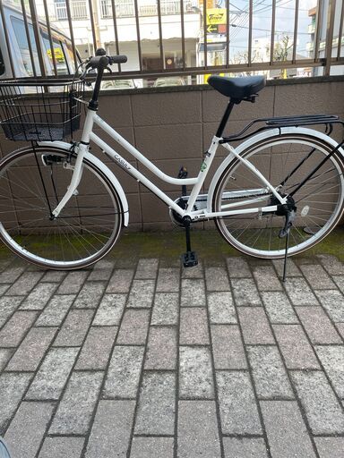 リサイクルショップどりーむ荒田店　No616 エコNo１５８５０X 自転車　シティサイクル　２６インチ♪　美品♪　LEDライト付き♪