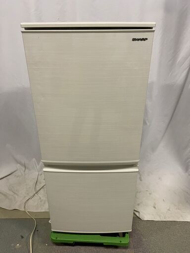SHARP シャープ SJ-D14F-W 冷蔵庫 冷凍 ホワイト 2020年製 つけかえどっちもドア 右開き 左開き 耐熱