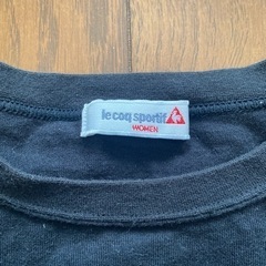 ルコック Tシャツ 半袖 黒の画像